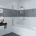 walk in dusche 75x185 cm glas faltbar Duschkabine Rahmenlos OHNE Duschwanne