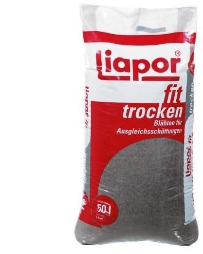 Liapor fit mit 1-4 mm Korngröße - 33 x 50 Liter Sack - Palette