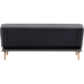 INOSIGN »ARBON,183cm, klappbarer 3-Sitzer mit verstellbarer Rückenlehne und« Bettfunktion, Webstoff und Kunstleder