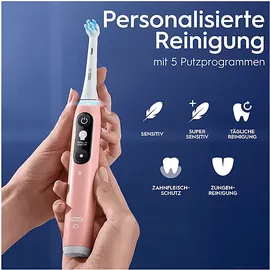 Oral-B iO Series 6 pink sand + Aufsteckbürste 2 St.