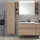 Geberit iCon Hochschrank 45 x 180 x 15 cm Eiche/Glas/Spanplatte
