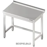 Stalgast Arbeitstisch ohne Grundboden, 1800x700x850 mm, mit Verstrebung, ohne Aufkantung, verschweißt