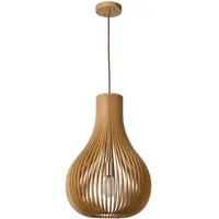 LUCIDE Pendelleuchte Bodo, (LBH 38x38x185 cm, - LBH 38x38x185