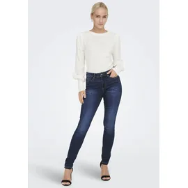 Only Damen Jeans ONLWAUW BJ581 Skinny Fit - Blau - Dark Blue Denim XS S M L XL, Größe:XS/32, Farbvariante:Dark Blue Denim 15272480