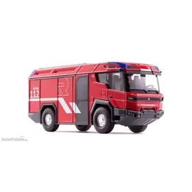 Wiking 043110 - Feuerwehr - Rosenbauer RT "R-Wing Design" rot 1:43
