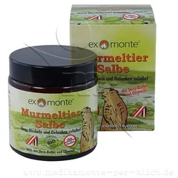 MURMELTIER SALBE ohne Paraffine 100 ml