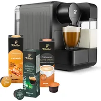 Tchibo Cafissimo milk Metallic Silver  inkl. 30 Kapseln