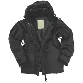 Mil-Tec Nässeschutzjacke Schwarz S
