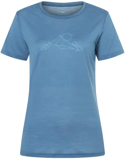 Kaikkialla Kivisuo S/S W - T-shirt - Damen - Blue - XS