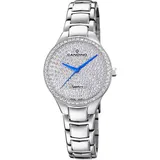 Candino Lady Petite C4696/1 Damenarmbanduhr Mit Zirkonen - Silber/Silber