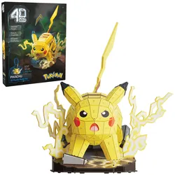 4D Build - Pokémon Pikachu - detailreicher 3D-Modellbausatz