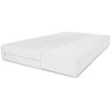 Marpur Schaummatratze, Weiß, Textil, H3, 160x200 cm, Oeko-Tex® Standard 100, Schlafzimmer, Matratzen Shop, Matratzen, Kaltschaummatratzen