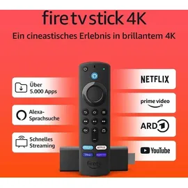 Amazon Fire TV Stick 4K mit Alexa-Sprachfernbedienung (3. Gen.)