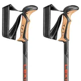 Leki Khumbu Stöcke (Größe 110-145cm, schwarz)