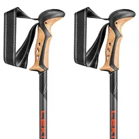 Leki Khumbu Stöcke (Größe 110-145cm, schwarz)