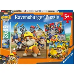 Puzzle - Arbeitsfahrzeuge - Paw Patrol - 3 x 49 Teile