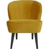 Woood Sessel Sara Samt 59 x 71 x 70 cm Ocker