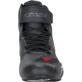 Alpinestars Faster-3 Rideknit Grau/Rot/Schwarz 44