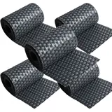 nyvi Sichtschutzstreifen 255 x 19 cm Anthrazit Polyrattan 5 St.
