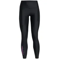 Under Armour Tech Branded Legging black -vivid magenta castlerock