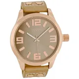 Oozoo Damen Uhr C1151 Analog Quarzuhr Armband sand Timepieces D2UOC1151 - Braun