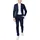 JACK & JONES Franco Anzug Medieval Blue / Super Slim Fit 50
