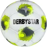 derbystar Brillant TT AG Kunstrasen Fußball Trainingsball weiß/gelb/grau 5