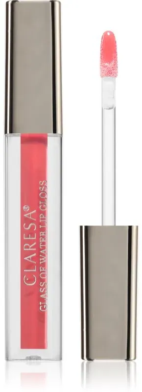 Claresa Glass of Water Lip Gloss langlebiger Lipgloss Farbton 03 Pink Tonic 2 g