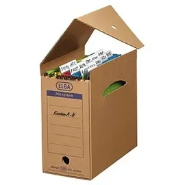 Elba Archivboxen tric system braun 16,0 x 34,1 x 31,5 cm, 6 St.