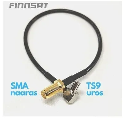 adapter cable SMA female - TS9
