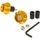 VICMA Lenkerende Vibrationsdämpfer Flat 13,5/17,5mm Ø gold,