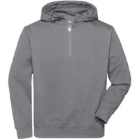 James & Nicholson Bio Kapuzen-Sweatshirt JN839, - -