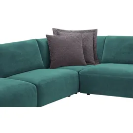 Musterring Ecksofa Lucia ¦ türkis/petrol ¦ Maße (cm): B: 300 H: 81 T: 266.0