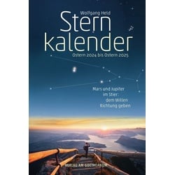 Sternkalender Ostern 2024 bis Ostern 2025