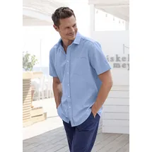 H.I.S. Kurzarmhemd Blau XXL