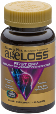 Natures Plus AgeLoss® FIRST DAY Healthy Inflammation Response 90 Tabletten