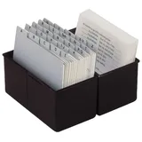 HAN Karteibox DIN A5 Schwarz 500 St.