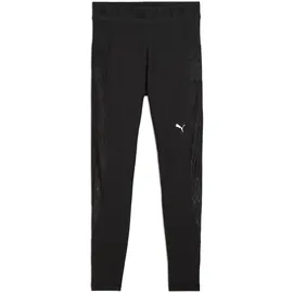 Puma Lace HW 7/8 Damen Tights, schwarz - XL