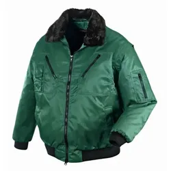 Piloten-Jacke OSLO 4179, grün, Größe 3XL - grün - 3XL