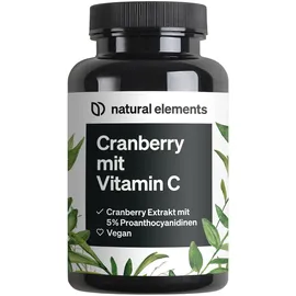 Natural Elements Cranberry mit Vitamin C Kapseln 240 St.