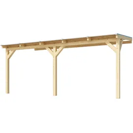 Weka Terrassenüberdachung 541 x 279 cm holz