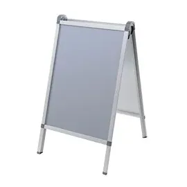 Franken Kundenstopper Outdoor PRO silber DIN A1 2 Fächer