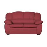 Uno Ledersofa aus Echtleder Casino ¦ rot ¦ Maße (cm): B: 159 H: 88 T: 92.0