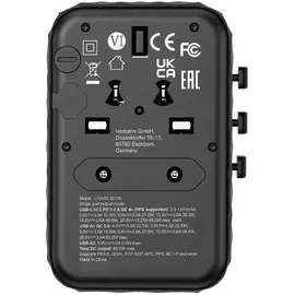 Verbatim GaN III Universal Travel, UTA-05 65 W