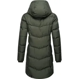 Ragwear Wintermantel "Pavla", Damen, Gr. XL (42), grün (grasgrün), Außenmaterial: 100% Polyester, Innenfutter: 100% Polyester, Wattierung: 100% Polyester, figurbetont ca.