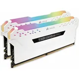 Corsair Vengeance RGB PRO weiß DIMM Kit 16GB, DDR4-3200, CL16-18-18-36 (CMW16GX4M2C3200C16W)
