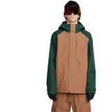 Volcom Dua Ins Gore-tex Jacke - Terra Brown - 2XL