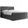 MKS Boxspringbett, KING DOREN 160/200 Dunkelgrau Kunstleder - H4
