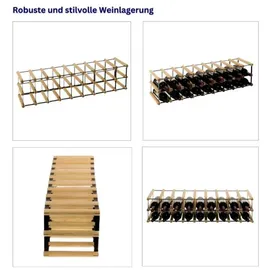 Proregal Weinregal 22,5 x 92,5 x 24,5 cm Natur