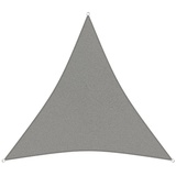sunprotect 83241 Professional Sonnensegel, 3,6 x 3,6 x 3,6 m, Dreieck, wind- & wasserdurchlässig, grausilber